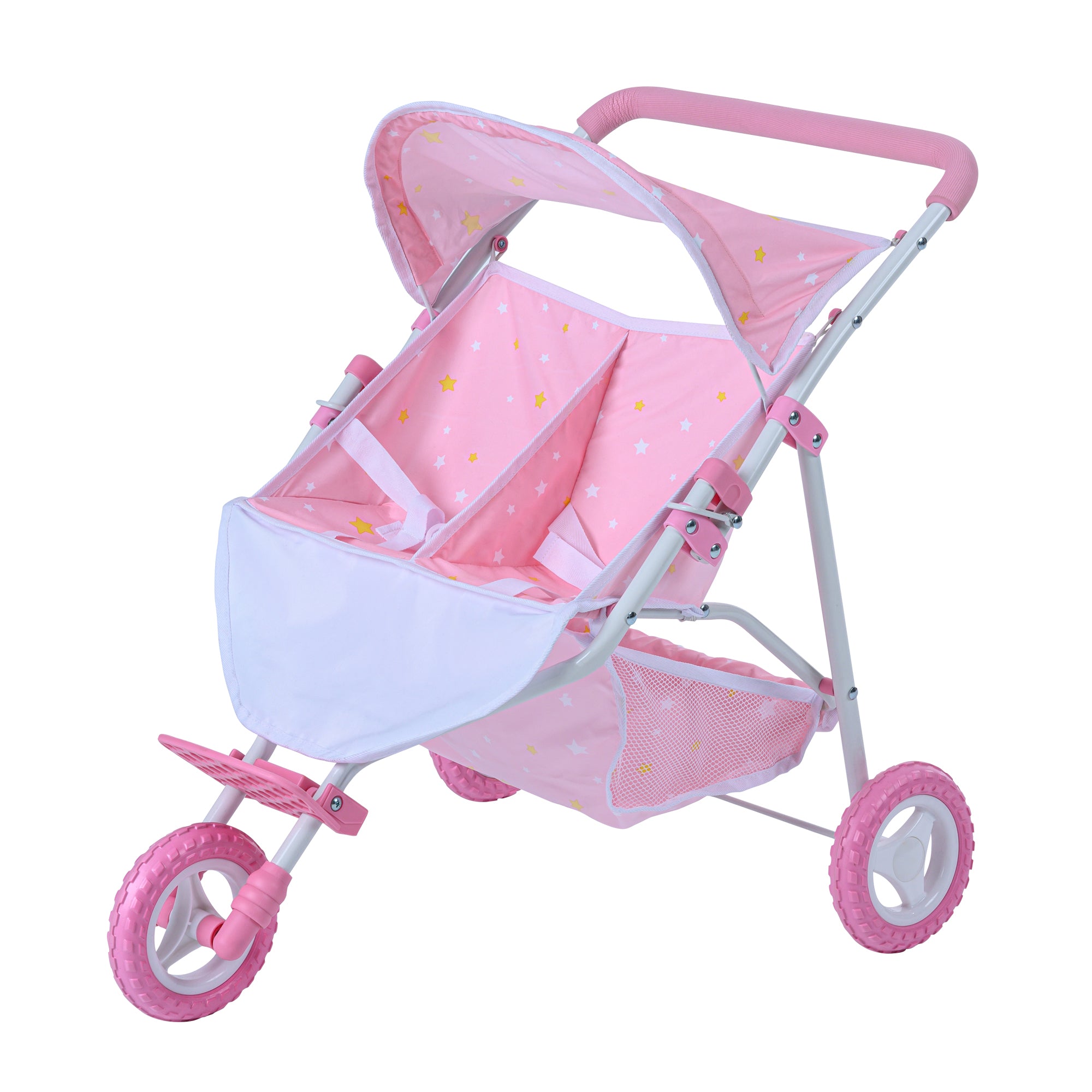 Reborn Doll Strollers Olivia's Little World Kids Double Twin Baby